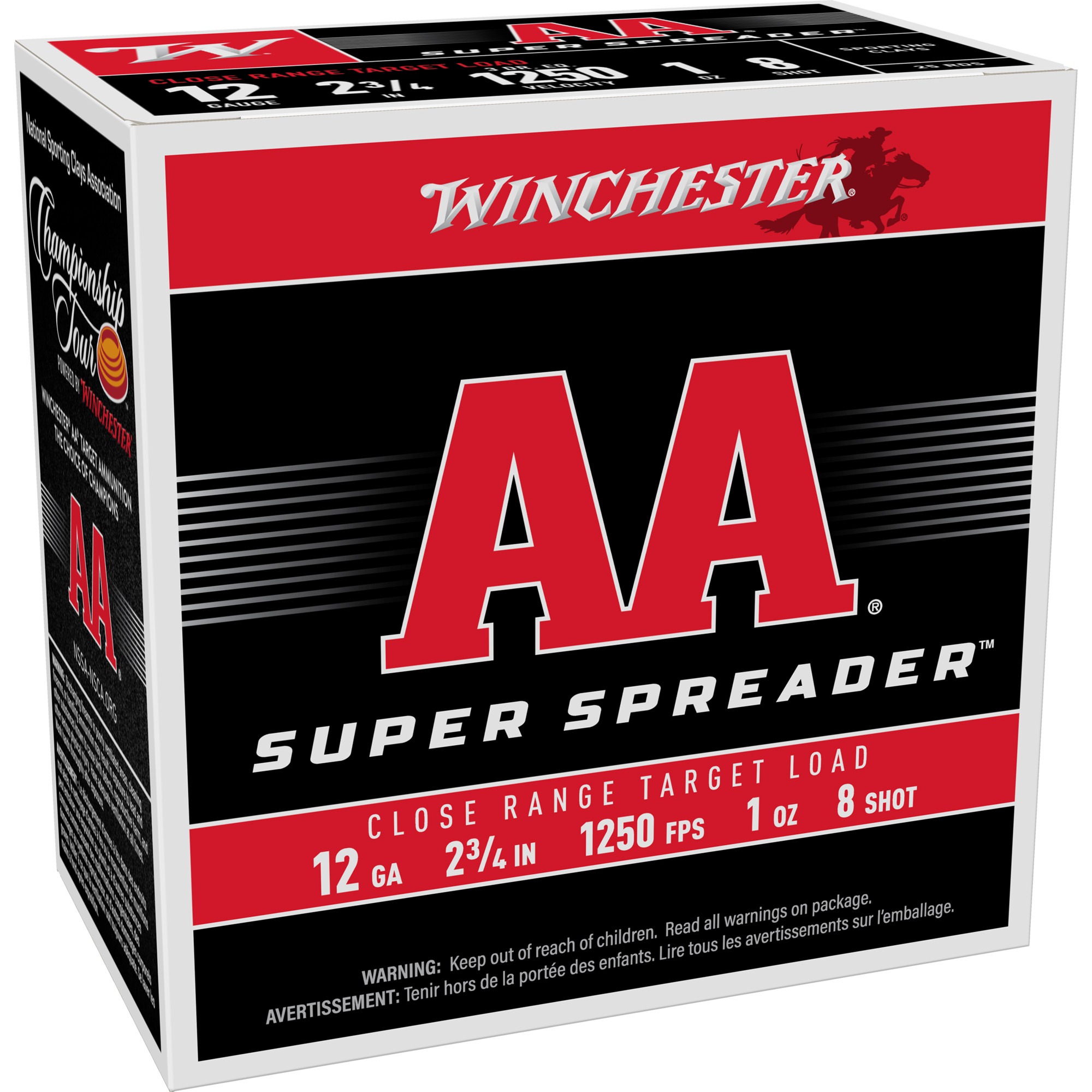 Win aa sprdr 12ga 2.75" 8 25-250-img-0