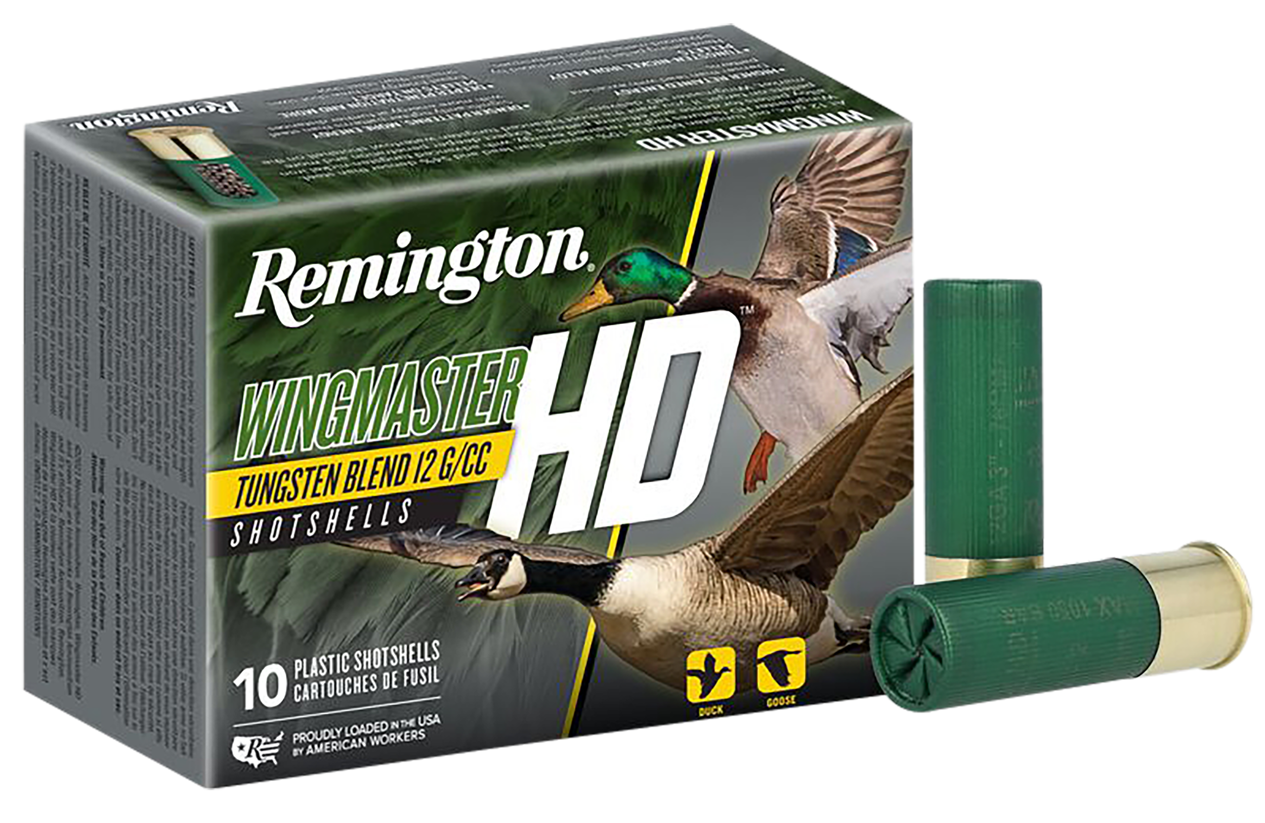 Remington Ammunition 20657 Wingmaster HD 12Gauge 3.50" 1 3/4oz 2Shot 10 Per Box/10 Case