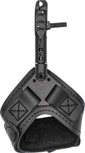 SCOTT RELEASE ASPEN SINGLE JAW BLACK LEATHER BUCKLE STRAP