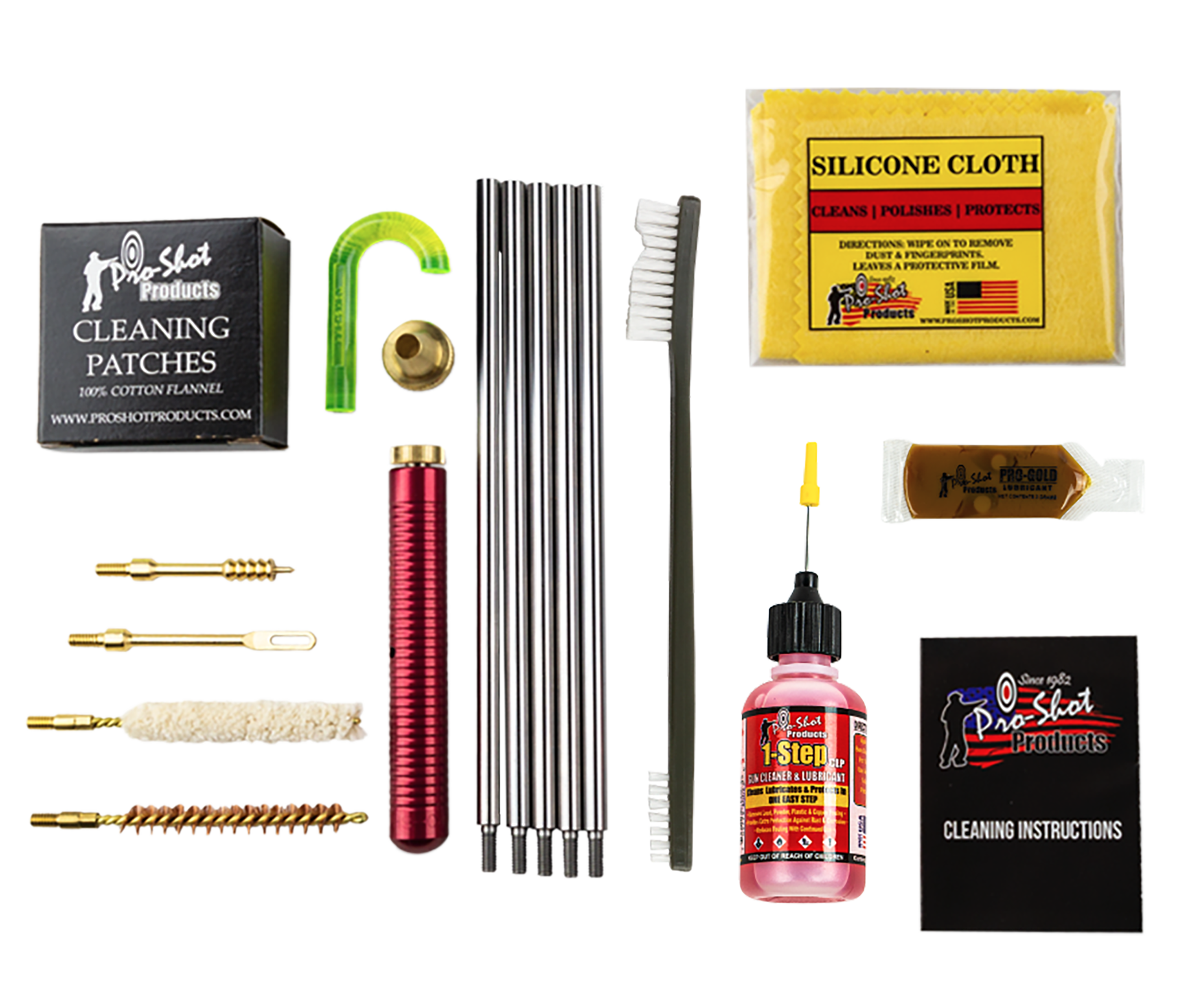 Pro-Shot R30KIT Classic Box Kit .30/ 7.62mm Cal Rifle/Yellow Plastic Case