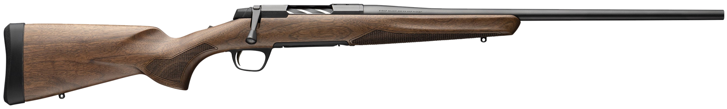 Browning 036001229 X-Bolt 2 Hunter Full Size 300 Win Mag 3+1 26" Matte Blued Sporter Barrel, Matte Blued Drilled & Tapped Steel Receiver, Fixed Satin Checkered Walnut Stock