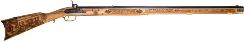 TRADITIONS KENTUCKY RIFLE .50 250 ANIVERSARY BLUE/WOOD TALO