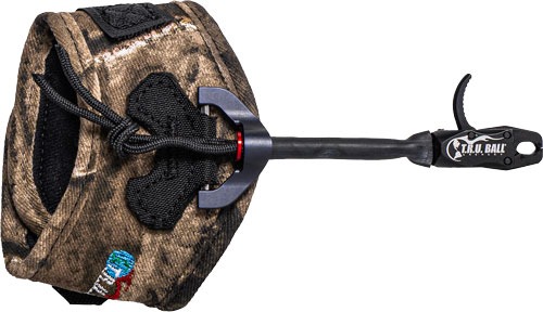 T.R.U. BALL RELEASE BANDIT DUAL JAW ROPE CONN VELCRO BLK