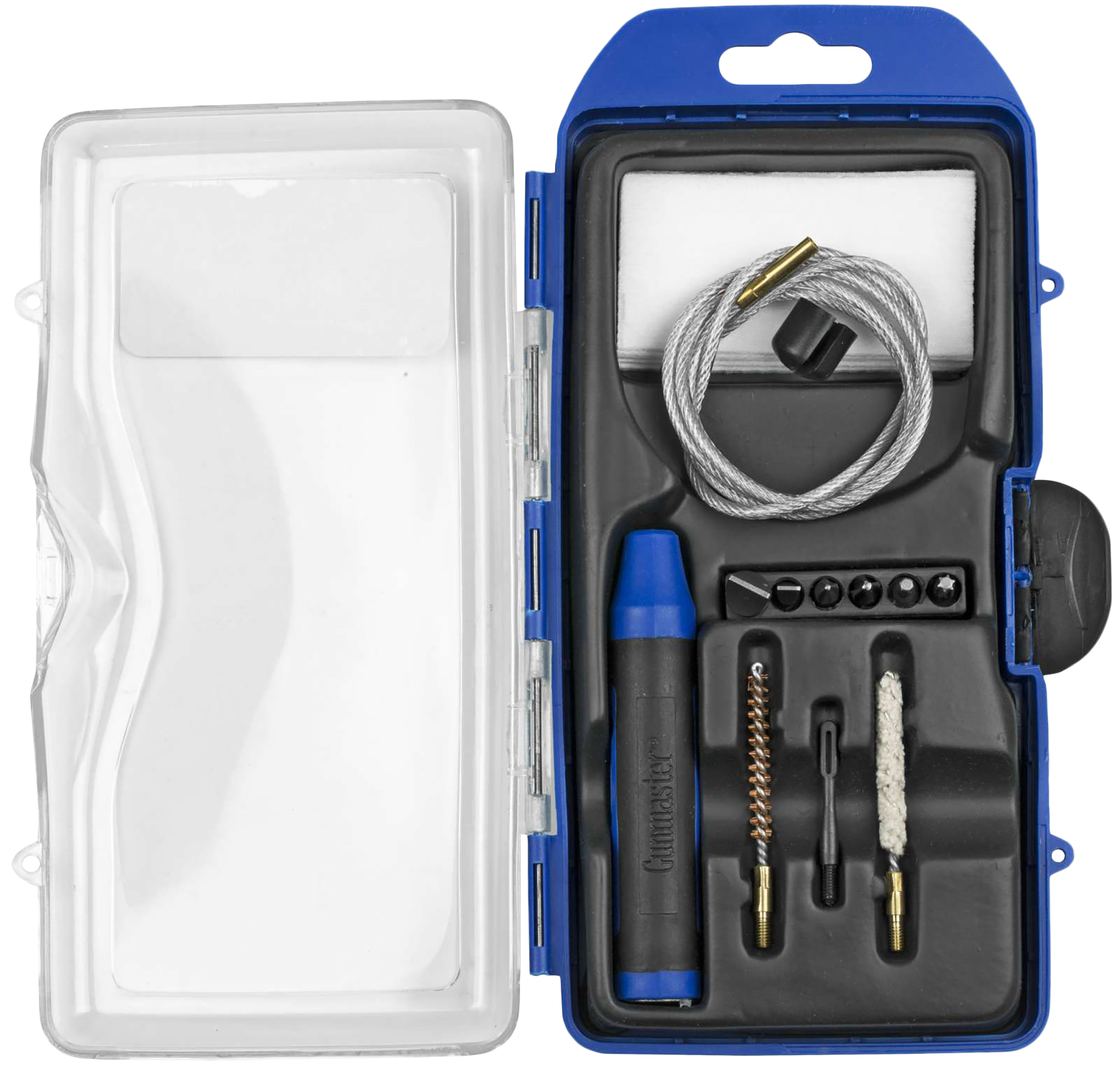 DAC GM17R GunMaster Cleaning Kit 17 Cal Rifle/14 Pieces Black/Blue