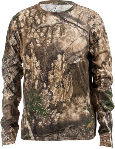 HABIT BEAR CAVE YOUTH TEE LONG SLEEVE REALTREE APX LARGE