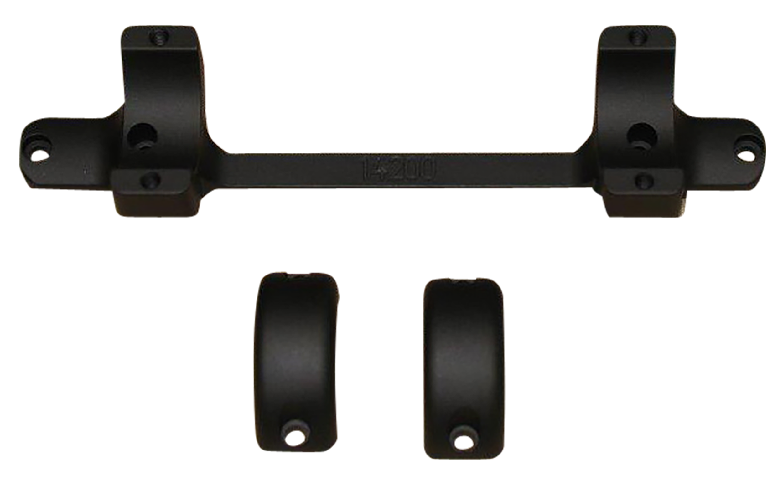 DNZ 42200 Game Reaper-Savage Scope Mount/Ring Combo Matte Black 1"