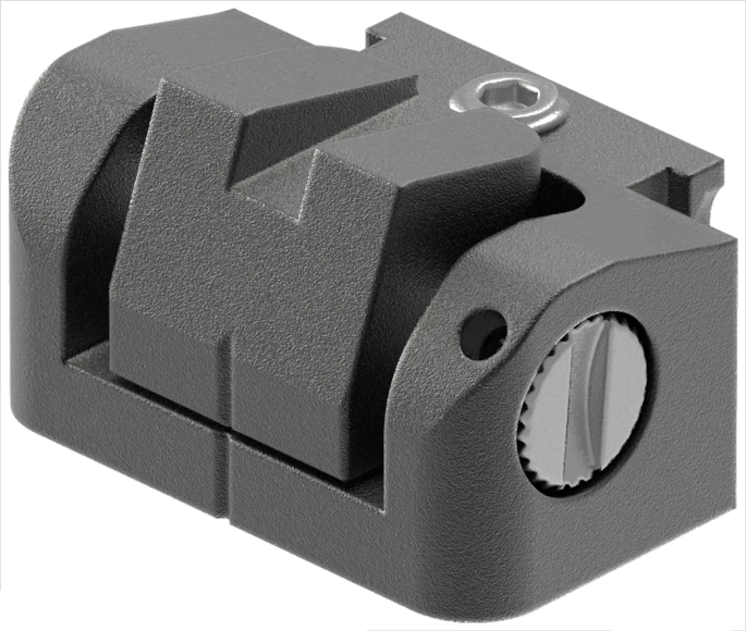 Leupold 120058 DeltaPoint Pro Rear Iron Sight Co-Witness, Black Aluminum