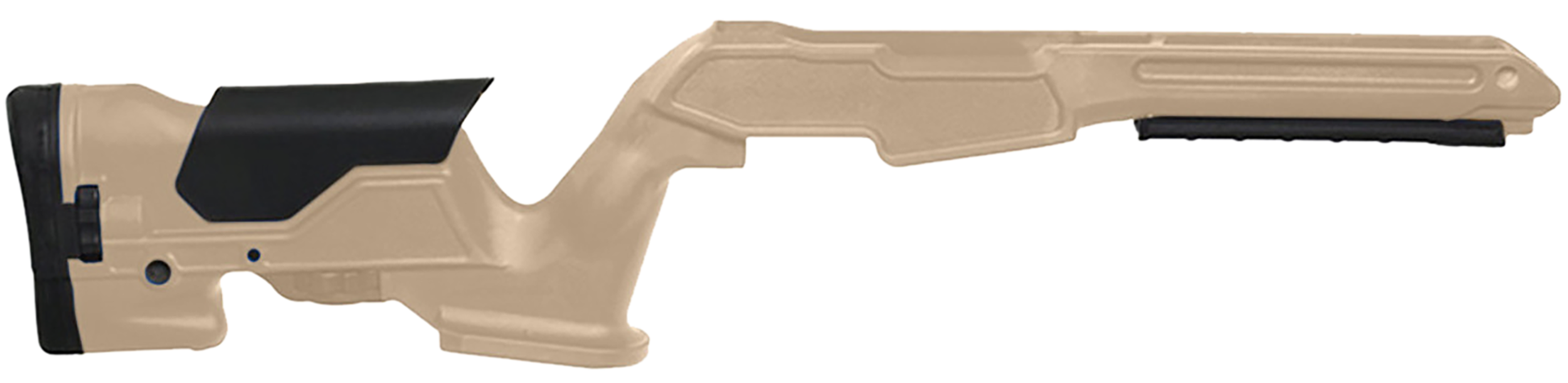 Archangel AAP1022DT Precision Stock Desert Tan Synthetic Fixed with Adjustable Cheek Riser for Ruger 10/22