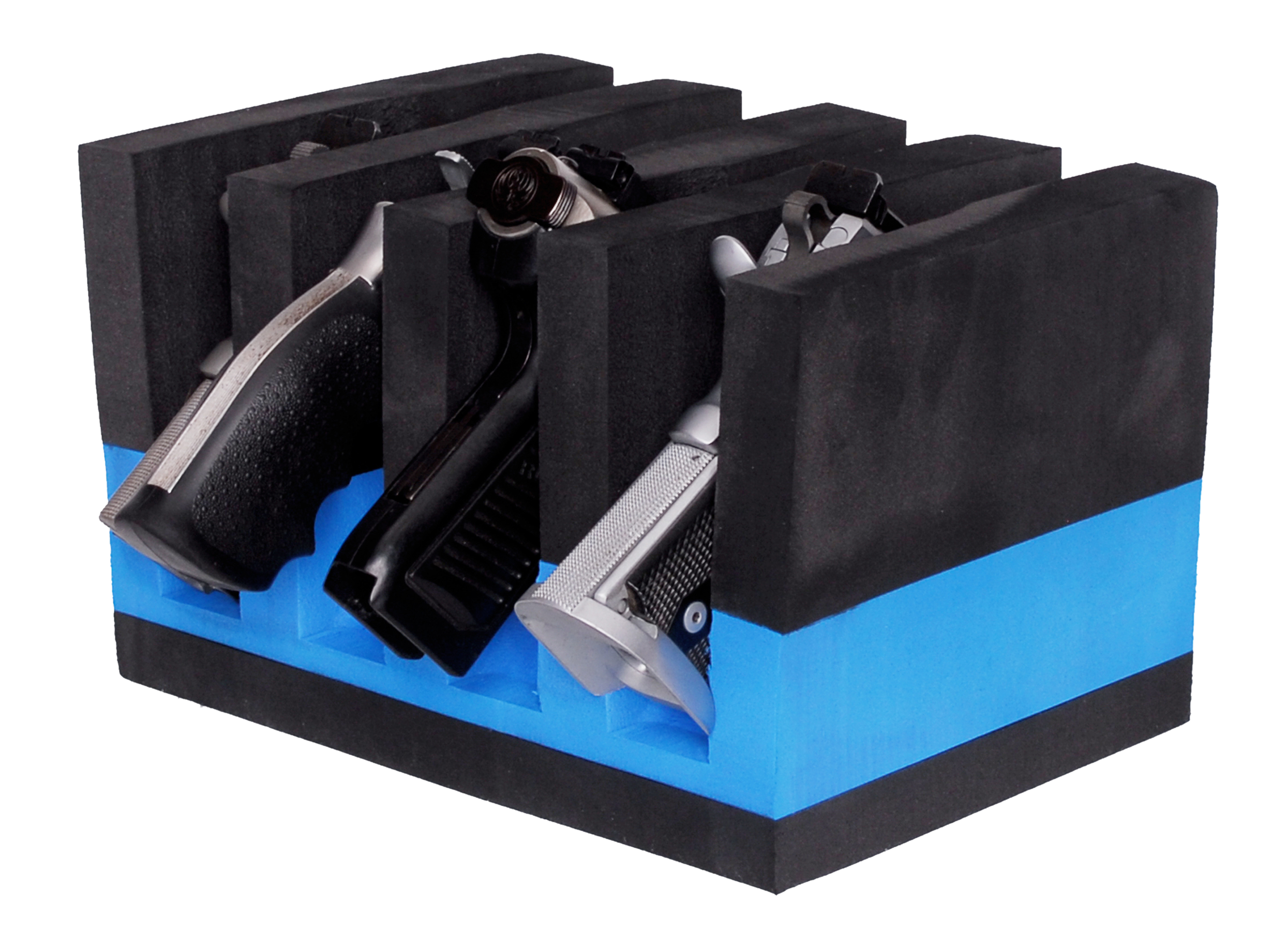 GPS Bags F400CRN Pistol Cradle Foam Holds 4 Handguns