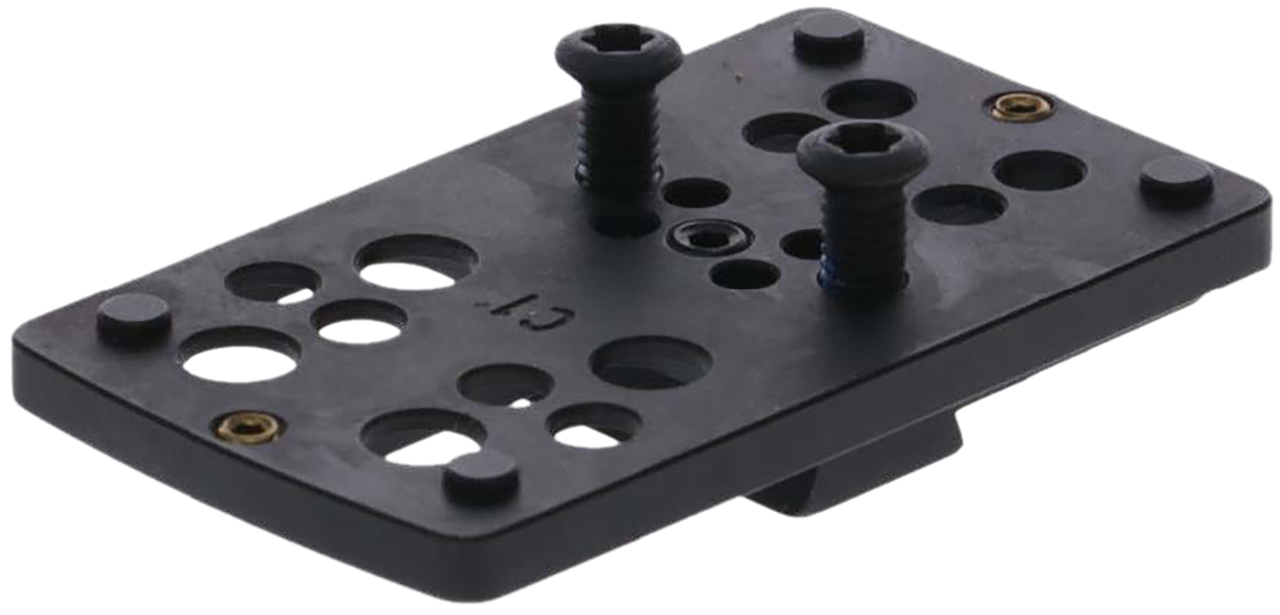 TruGlo TGTG8950C2 Pistol Red Dot Sight Mount  Black Nitride Fortress Steel Trijicon RMR Mount