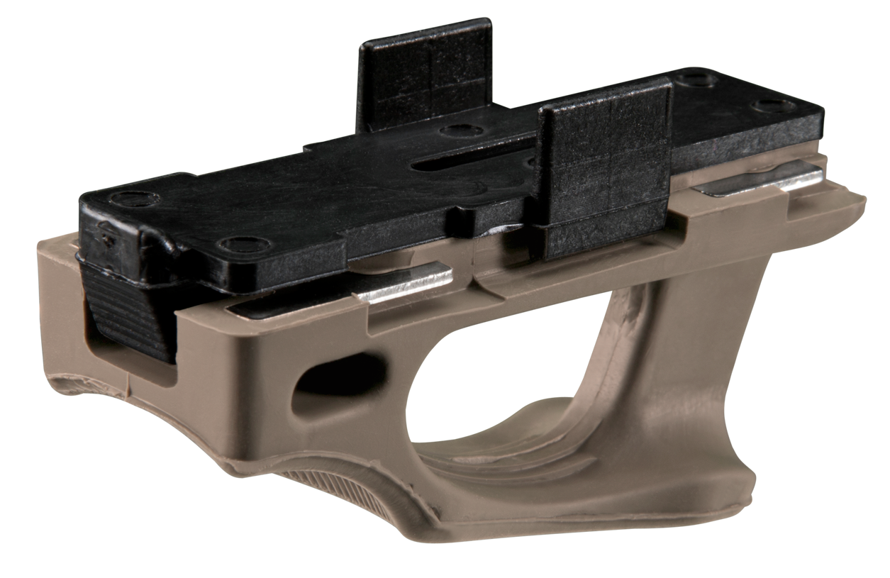 Magpul MAG020-FDE Ranger Plate Made of Stainless Steel w/ Overmolded Santoprene Rubber & Flat Dark Earth Finish for 5.56x45mm NATO USGI 30-Round Aluminum Magazine/3 Per Pack