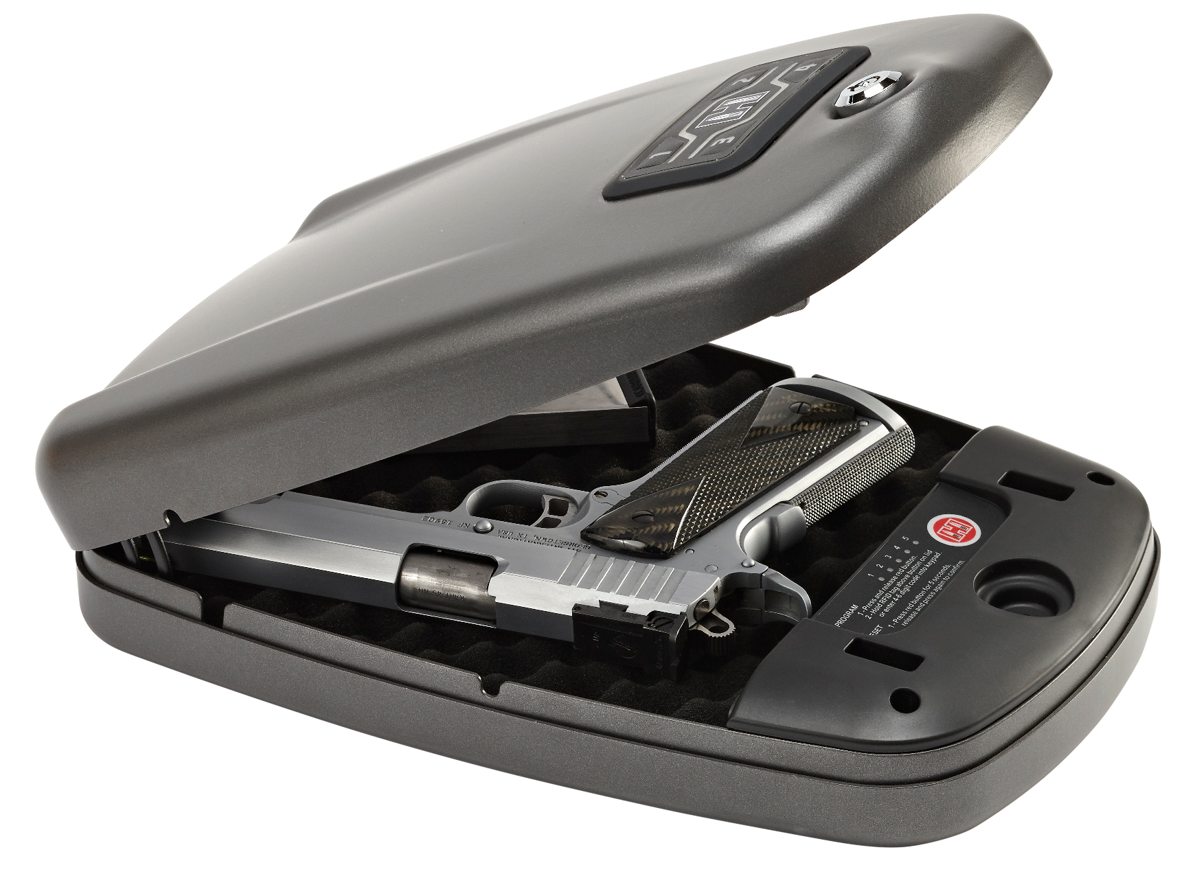 Hornady 98172 Rapid Safe 2700KP XL RFID Access Code Key Entry Black Steel XL