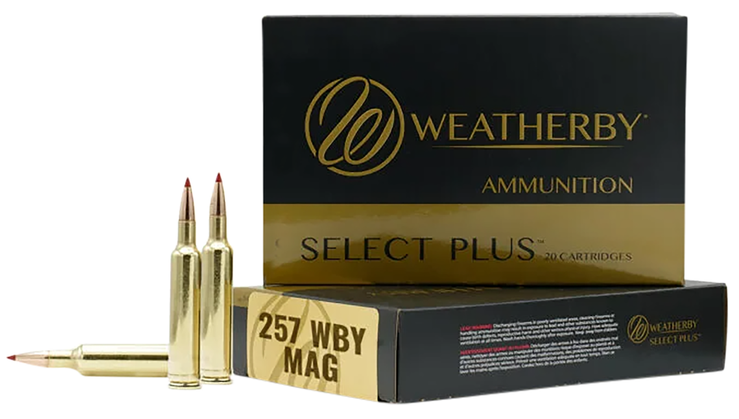 Weatherby H257110ELDX Select Plus  257WthbyMag 110gr Hornady ELD-X 20 Per Box/10 Case