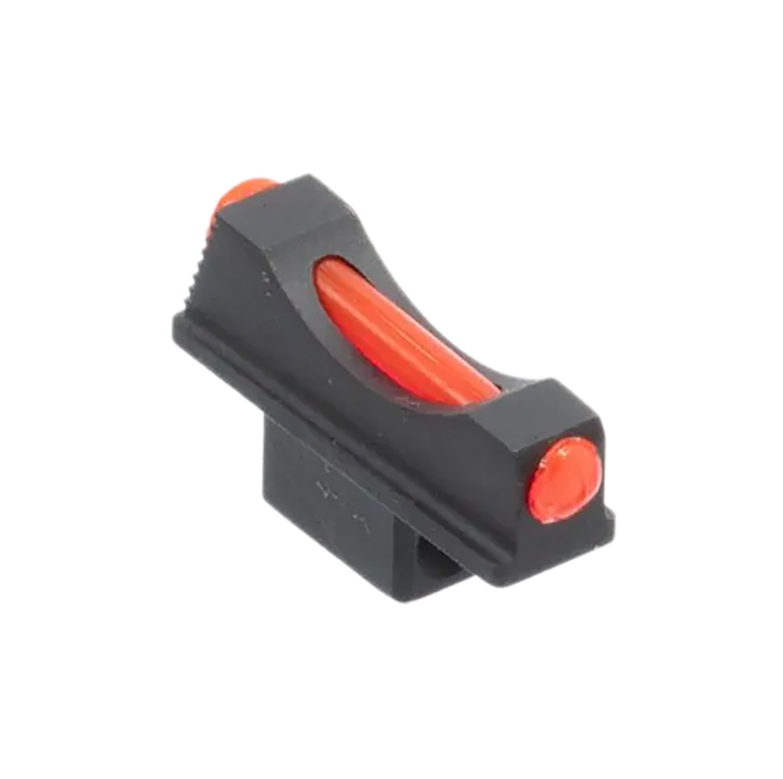 Wilson Combat 1053FOR180 Red Fiber Optic Black Frame Fits Colt Python/Anaconda