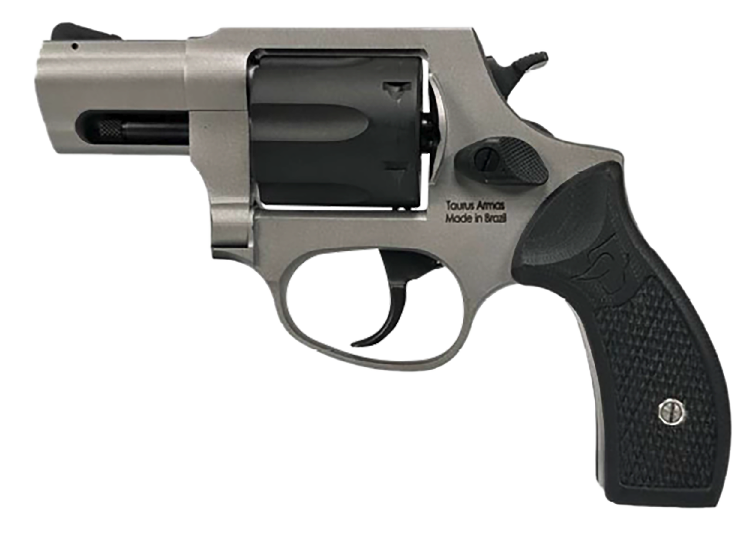 Taurus 2-85625-BG10 856  Small 38 Special 6 Shot 2" Matte Stainless Steel Barrel, Black Cylinder, Matte Stainless Steel Frame, Black G10 Grip, Transfer Bar Safety, Exposed Hammer