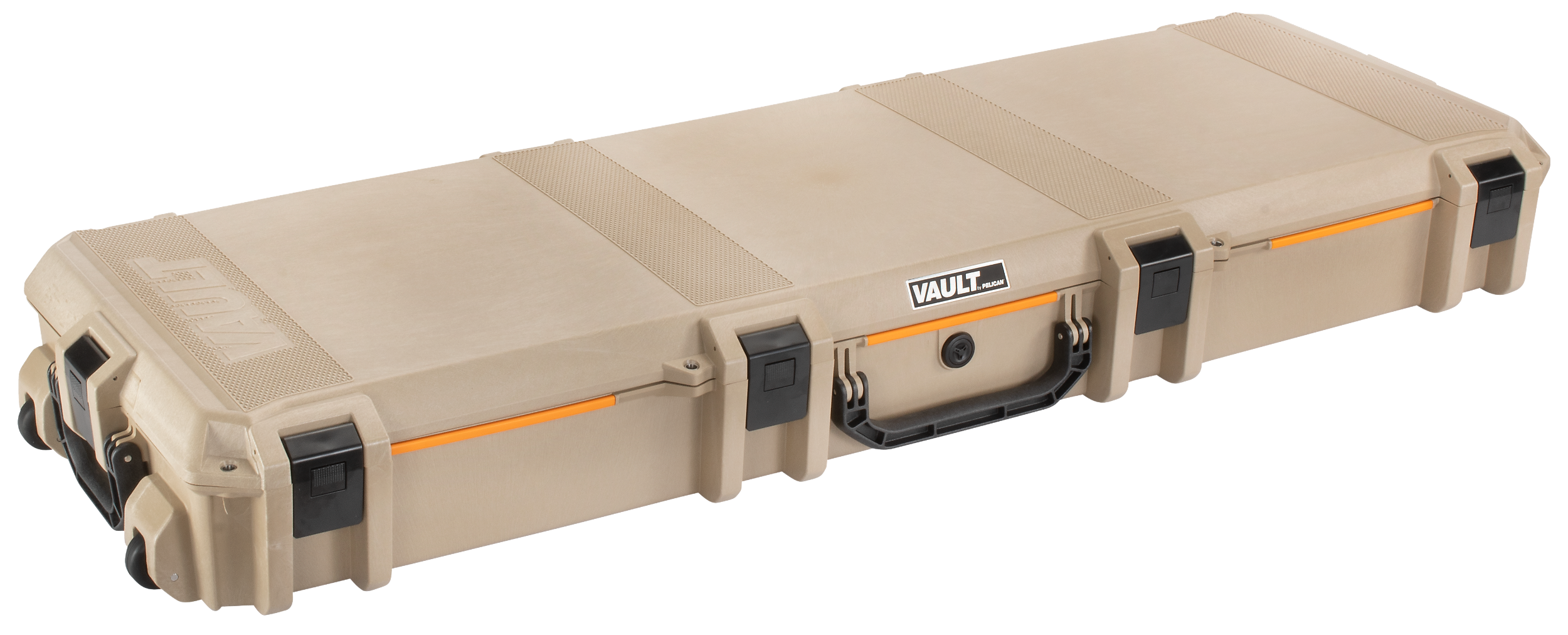 Pelican VCV800 Vault Double Rifle Case 53" Tan Polymer Foam Padding