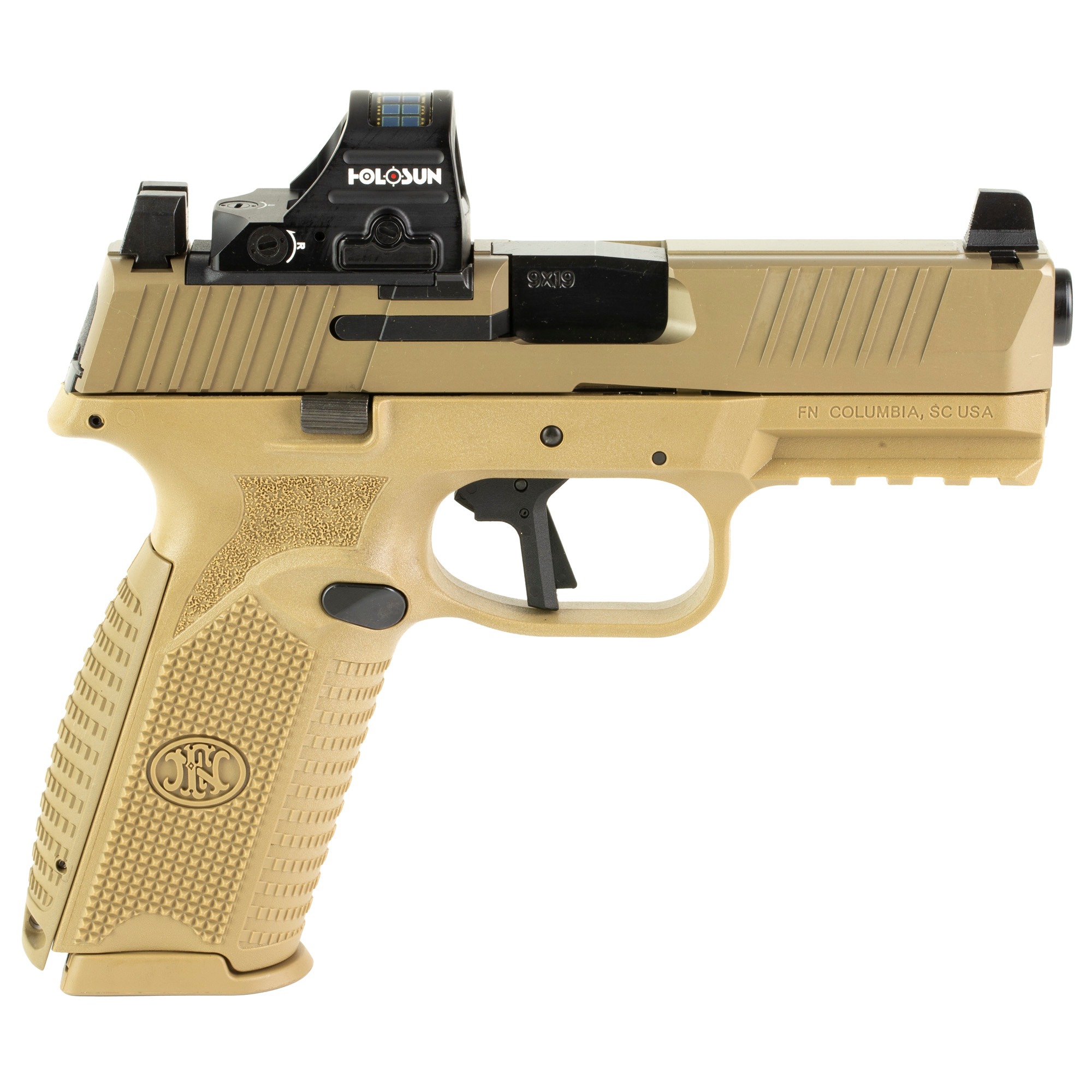FN 509 MRD 4" 9MM 17RD HSN 407C FDE