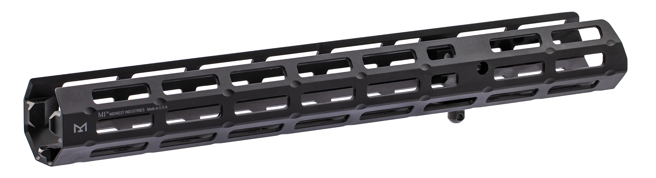 Midwest Industries MIMARMR Handguard  made of Aluminum with Black Anodized Finish & 13.63" OAL for Marlin