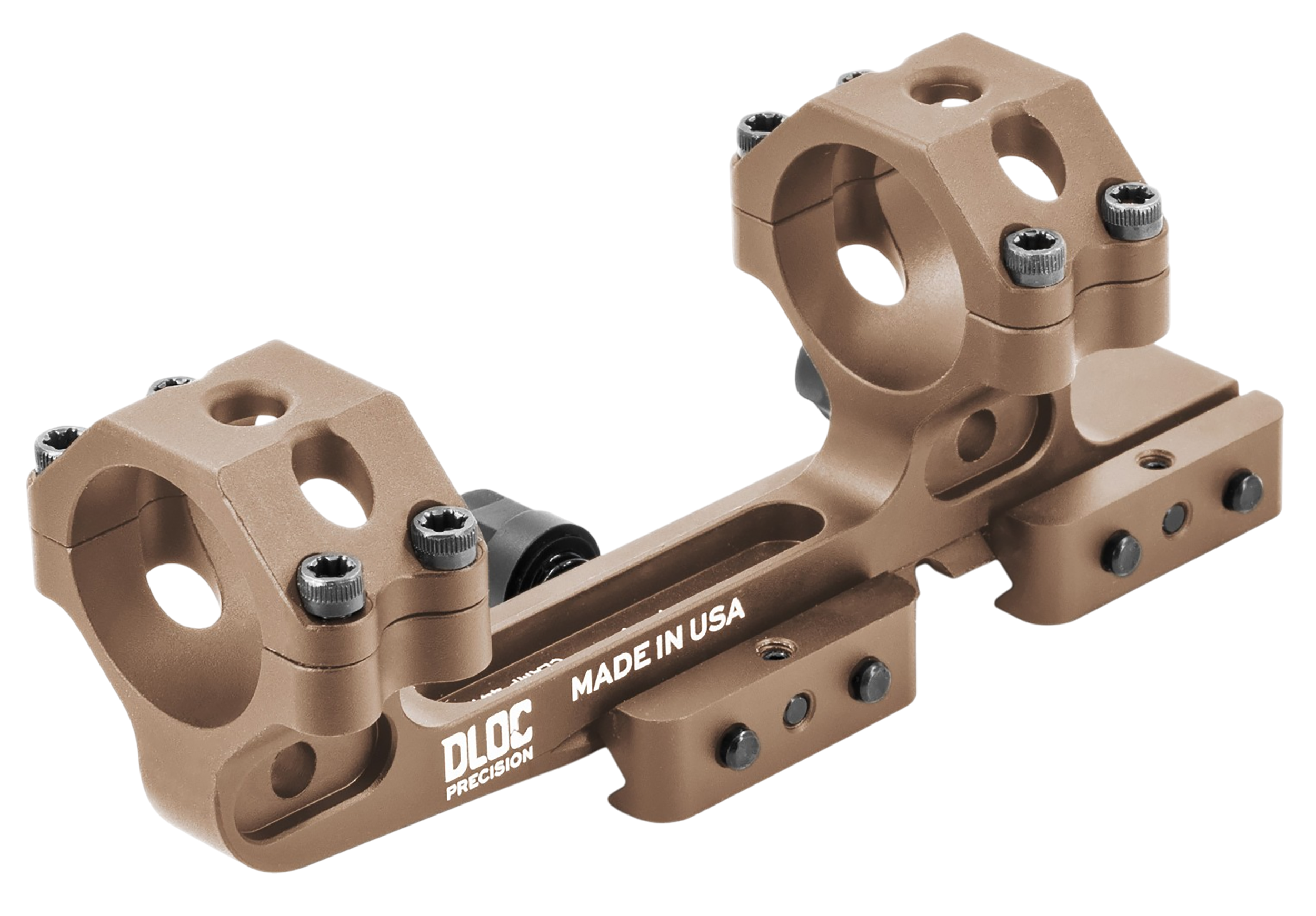 DLOC Precision DLOC-C130-1535-T   Cantilever Tan Aluminum 30mm Tube