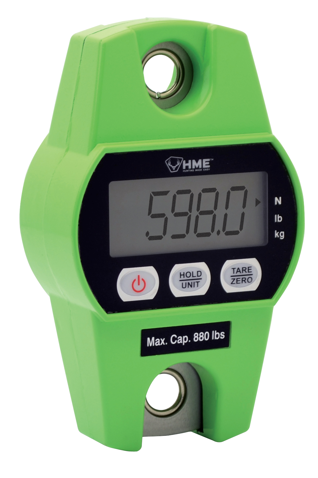 HME SCALE Digital Game Scale Green 880 lbs Weight Capacity