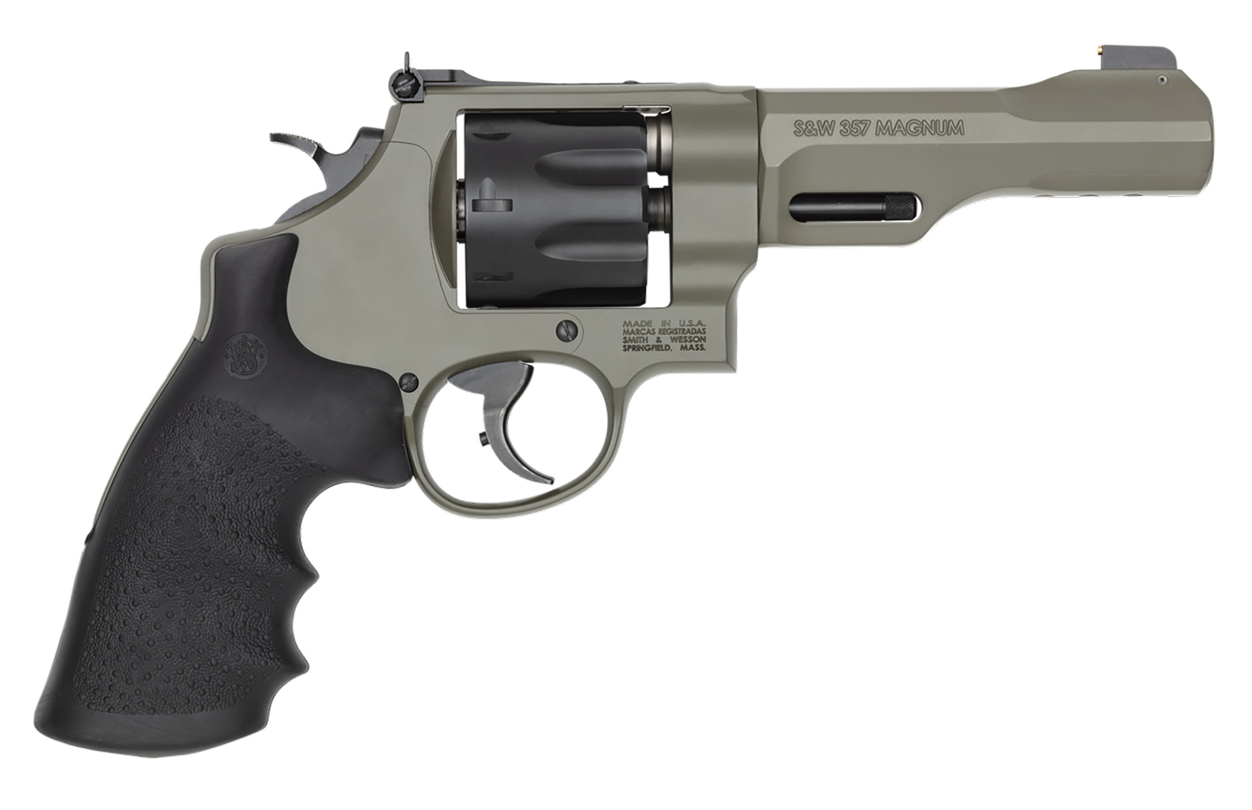 S&W M327 14449 357 5 8R MOSS/BLK