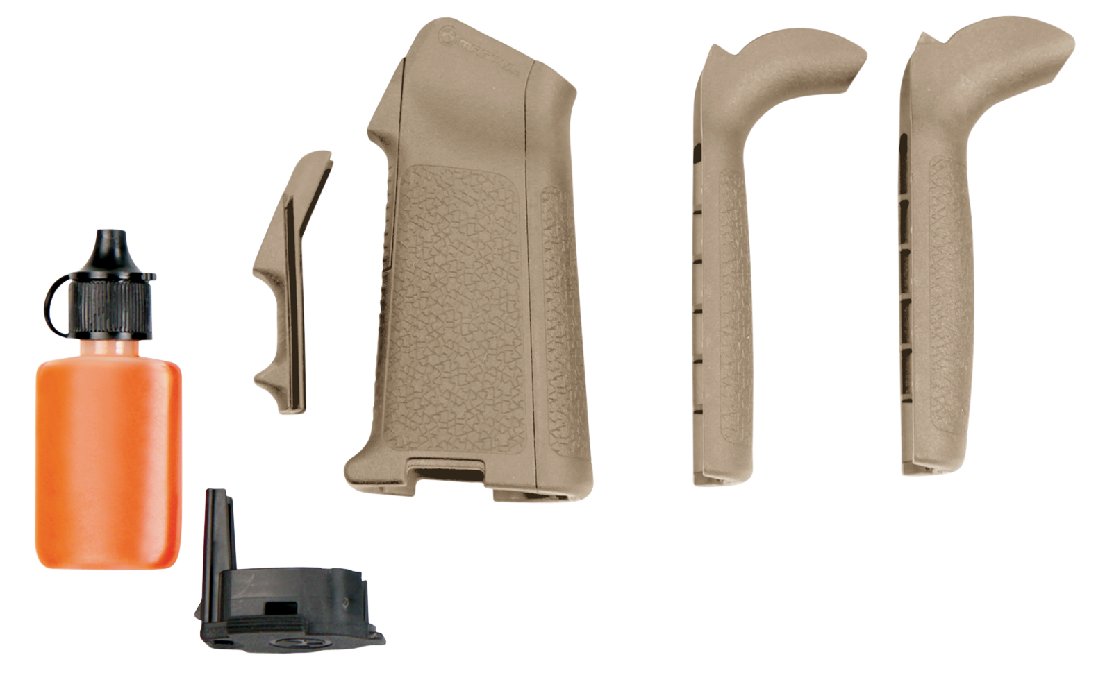 Magpul MAG520-FDE MIAD Type 1 Gen 1.1 Grip Kit Polymer Aggressive Textured Flat Dark Earth for AR Platform