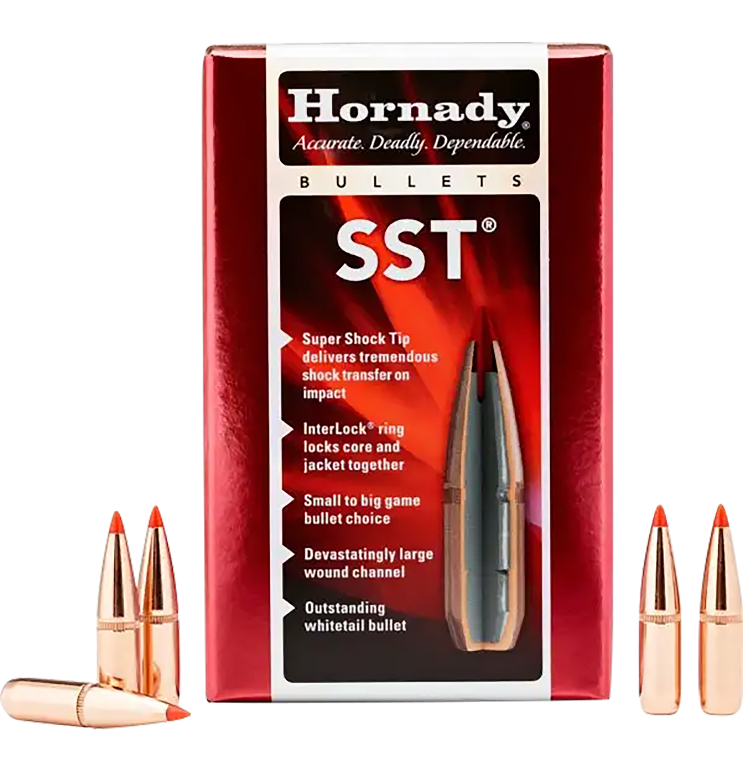 Hornady 30303 SST 30 Cal 300 Savage .308 150 gr Super Shock Tip 100 Per Box/ 15 Case