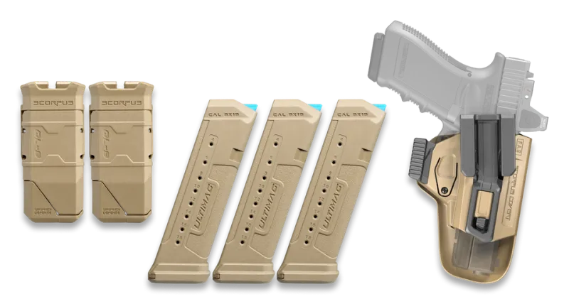 FAB FX-GLOCK19KIT  COMPLETE HG KIT GLOCK 19 FDE