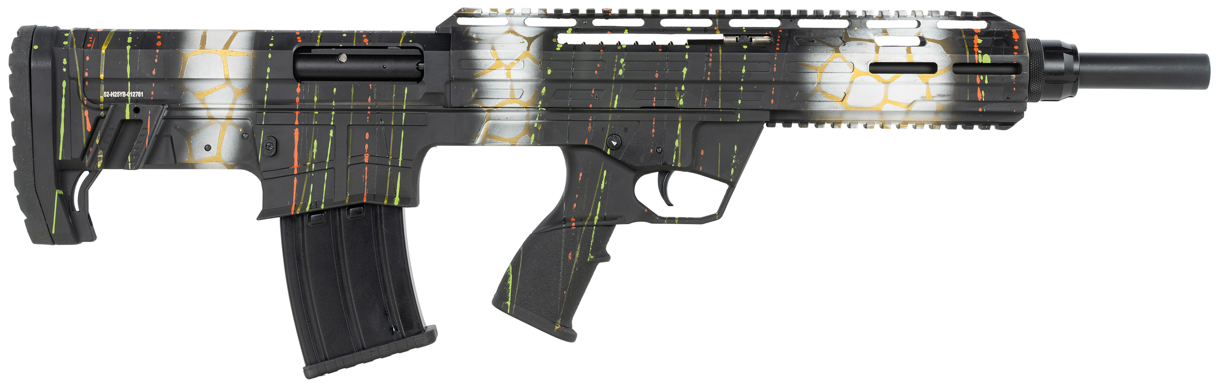 Tokarev USA 21000429 TBP  Compact Bullpup 12 Gauge Semi-Auto 5+1 18.50" Black Chromate Steel Barrel, Receiver w/Picatinny Rail