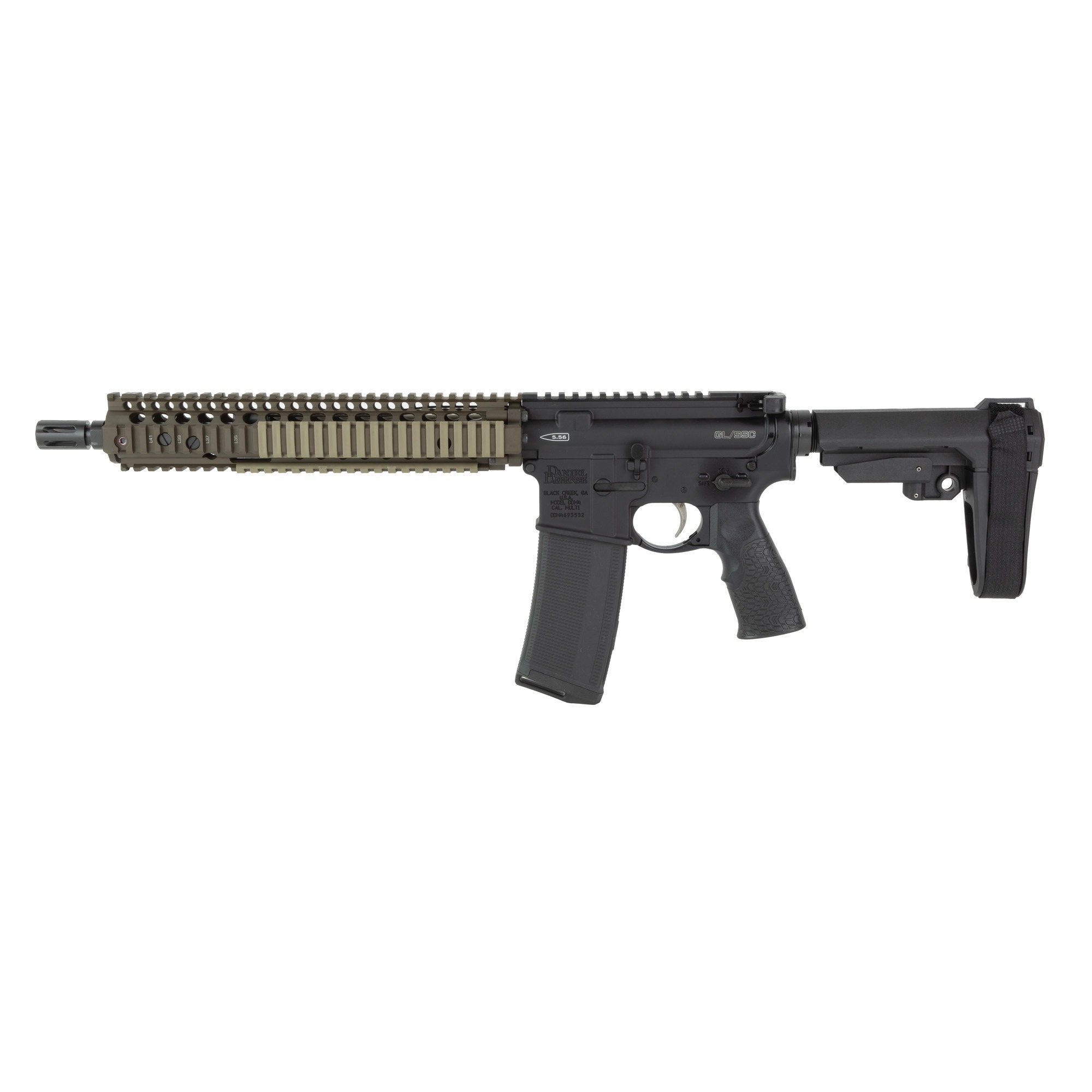 Daniel Defense DDM4 GL/SSC 5.56 NATO 12.5" Pistol