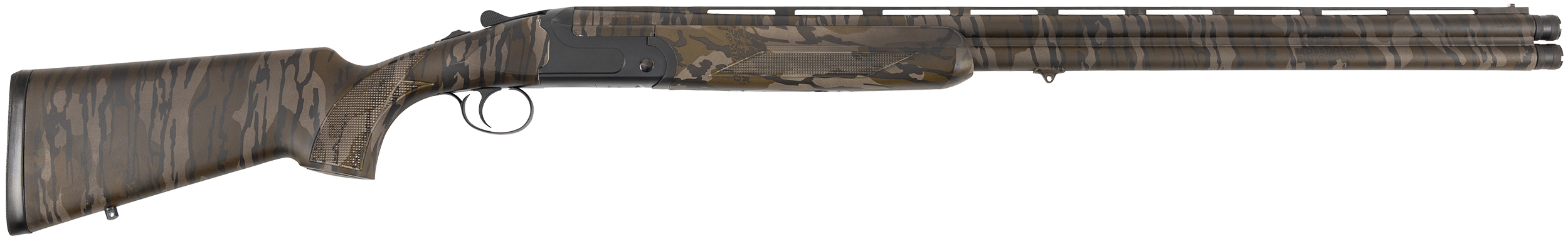 CZ-USA 06579 Swamp Magnum 12 Gauge Break Open 3.50" 2 Shot 30" Mossy Oak Bottomland Over/Under Vent Rib Barrel, Black Steel Receiver, Fixed Mossy Oak Bottomland Polymer Stock