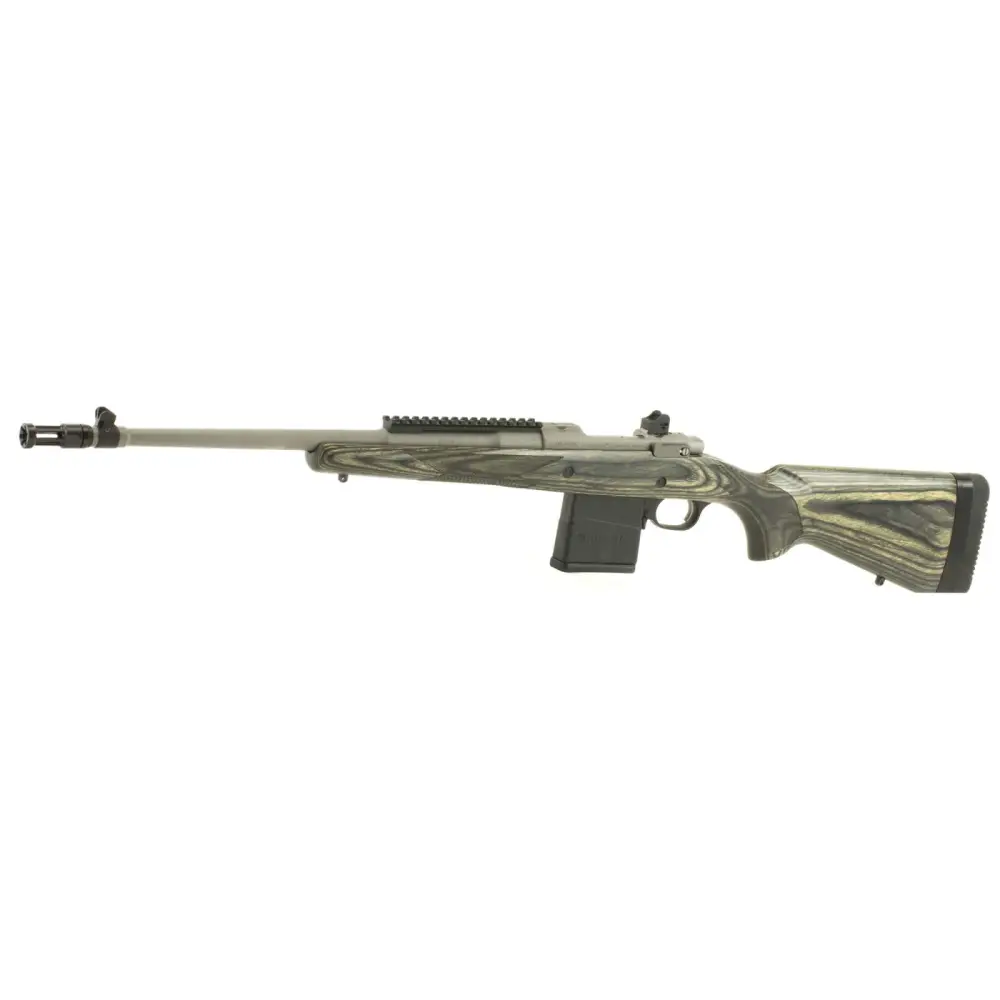 RUGER SCOUT RIFLE 308 WIN 18.7" MATTE STS BLK SYNTH STK 10RD DETCH