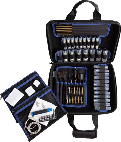 GUNMASTER UNIVERSAL SOFT SIDE GUN CLEANING KIT 80 PCS.