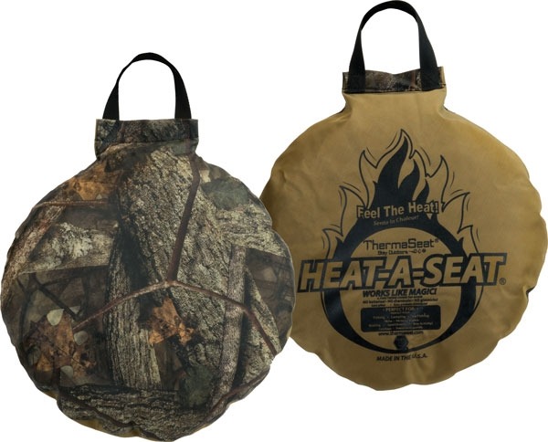 NEP HEAT-A-SEAT 17" DIA COYOTE BROWN/MOSSY OAK
