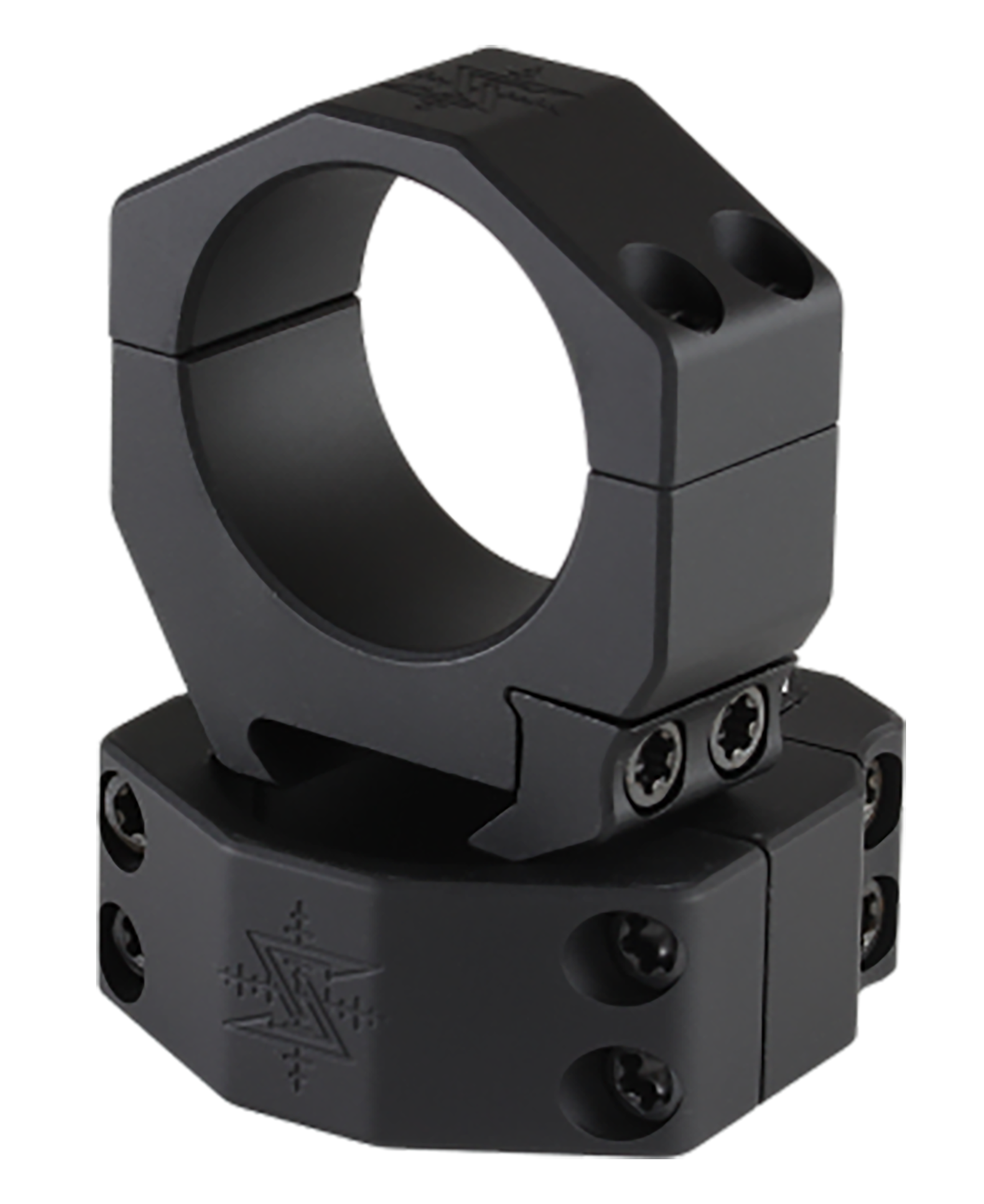 Seekins Precision 0010640002 Scope Rings  Matte Black 35mm Low