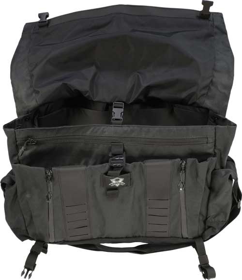 GREY GHOST GEAR WANDERER BAG 2.0 WAXED CANVAS BLACK!!