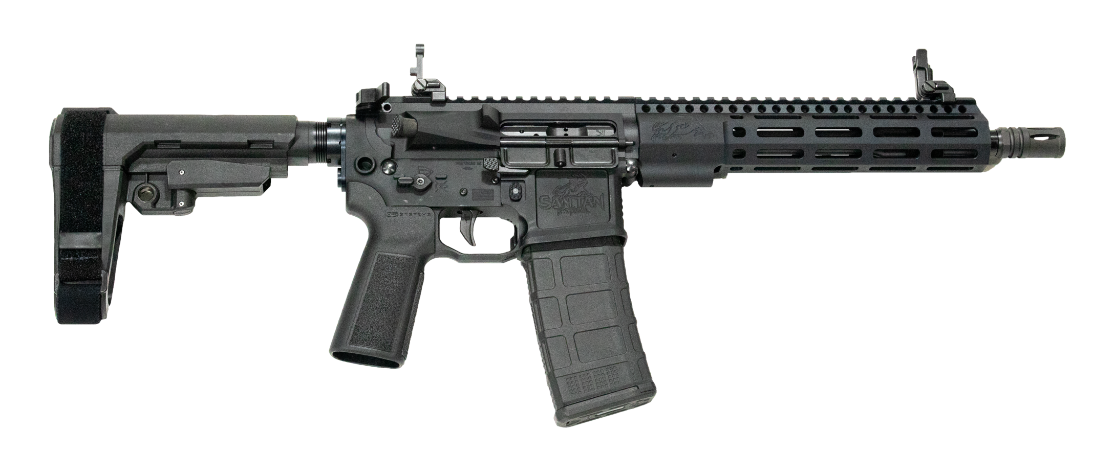 San Tan Tactical Defender 5.56 NATO 10.5" SBA3 Brace Pistol