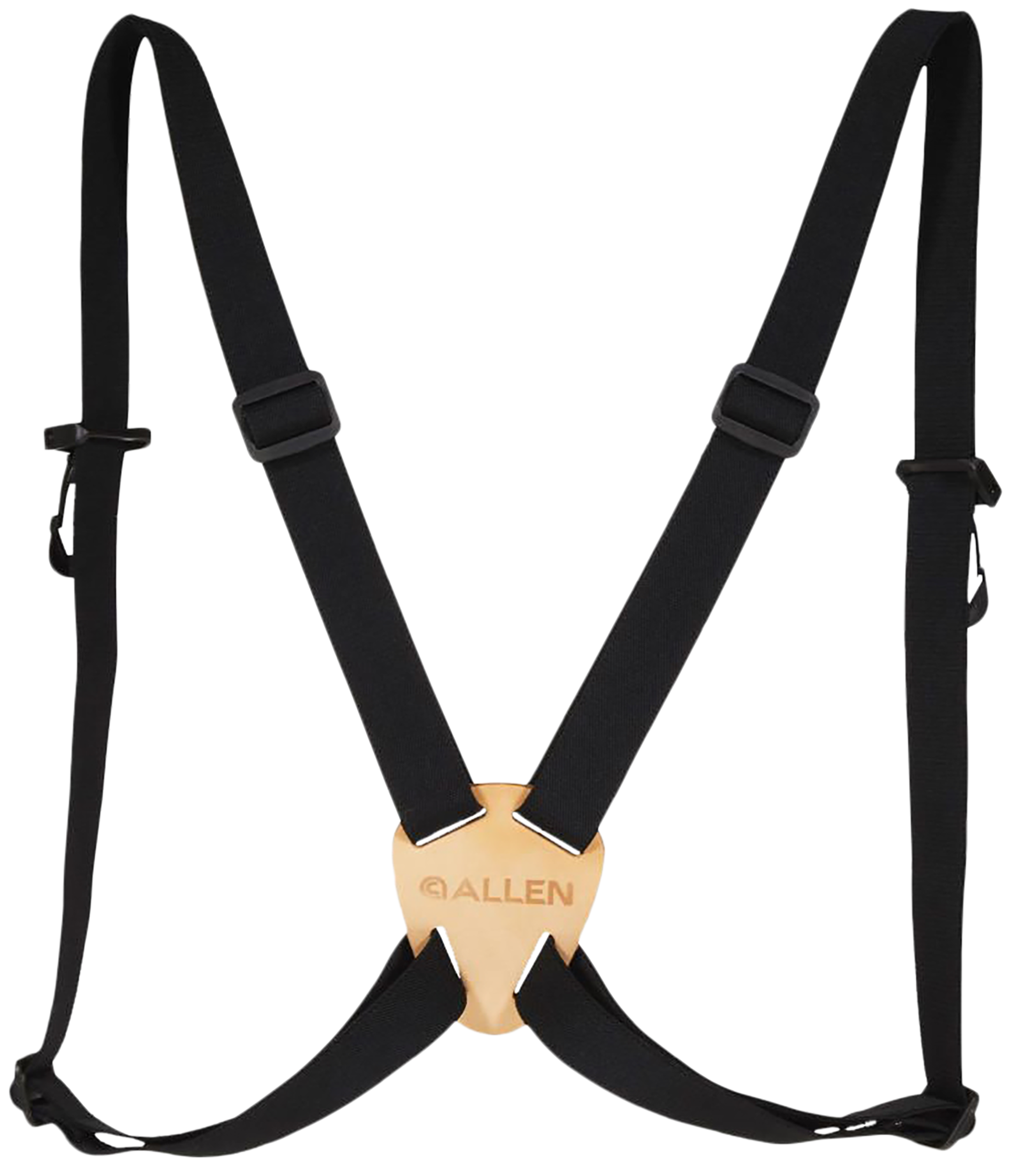 Allen 199 Deluxe Binocular Strap 1.25" Adjustable Black Elastic