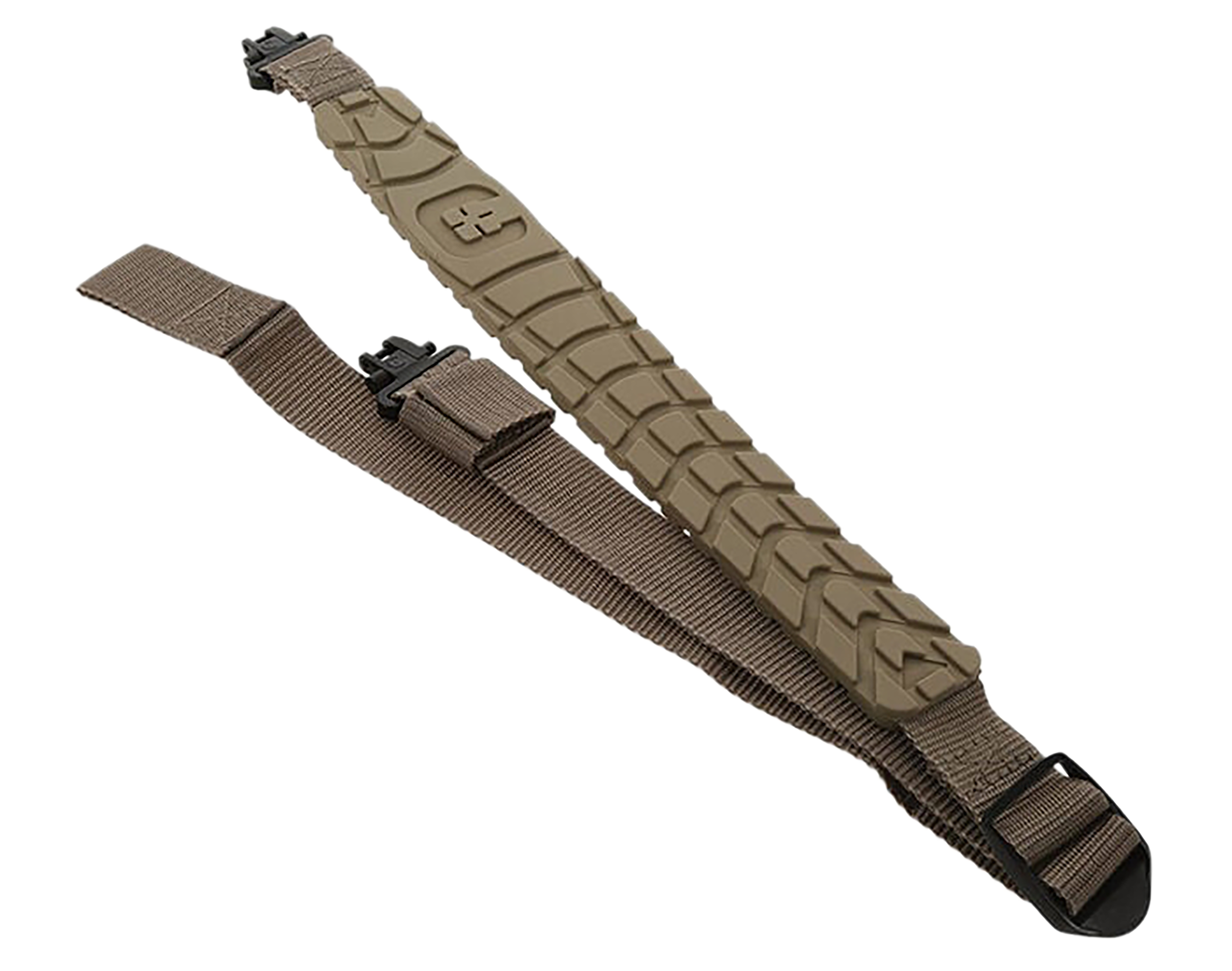 Caldwell 1131996 Max Grip Slim Sling Flat Dark Earth 20"- 41" OAL Adjustable Rifle