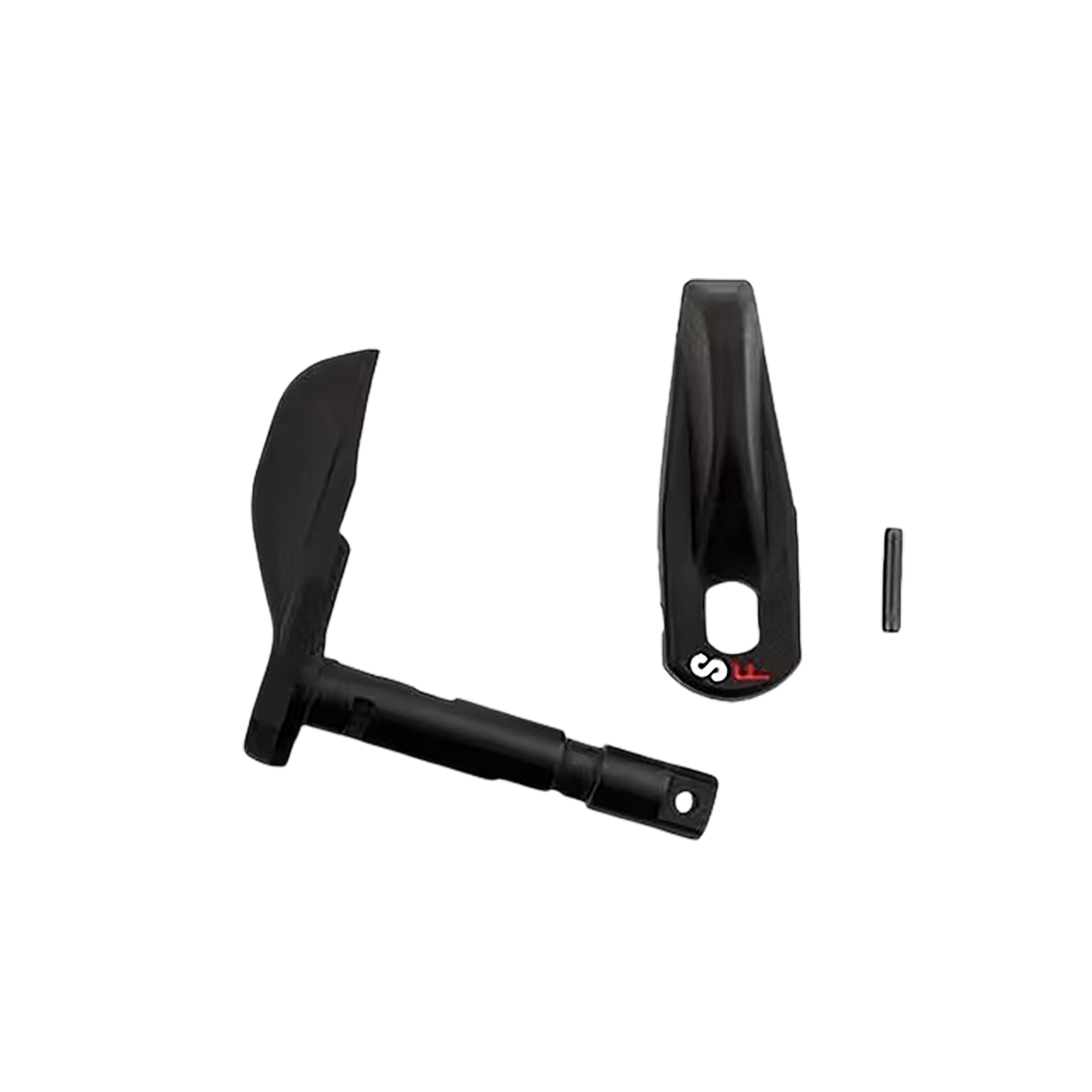 HK 50219621 Safety Lever Kit 9mm Luger/40 S&W/357 Sig/45 ACP H&K USP Compact, Black Alloy Ambidextrous