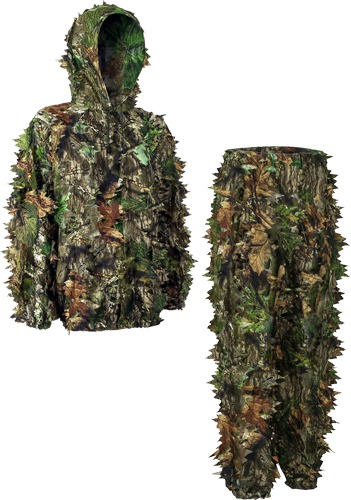 TITAN LEAFY SUIT MOSSY OAK OBSESSION NWTF 2/3XL PANTS/TOP
