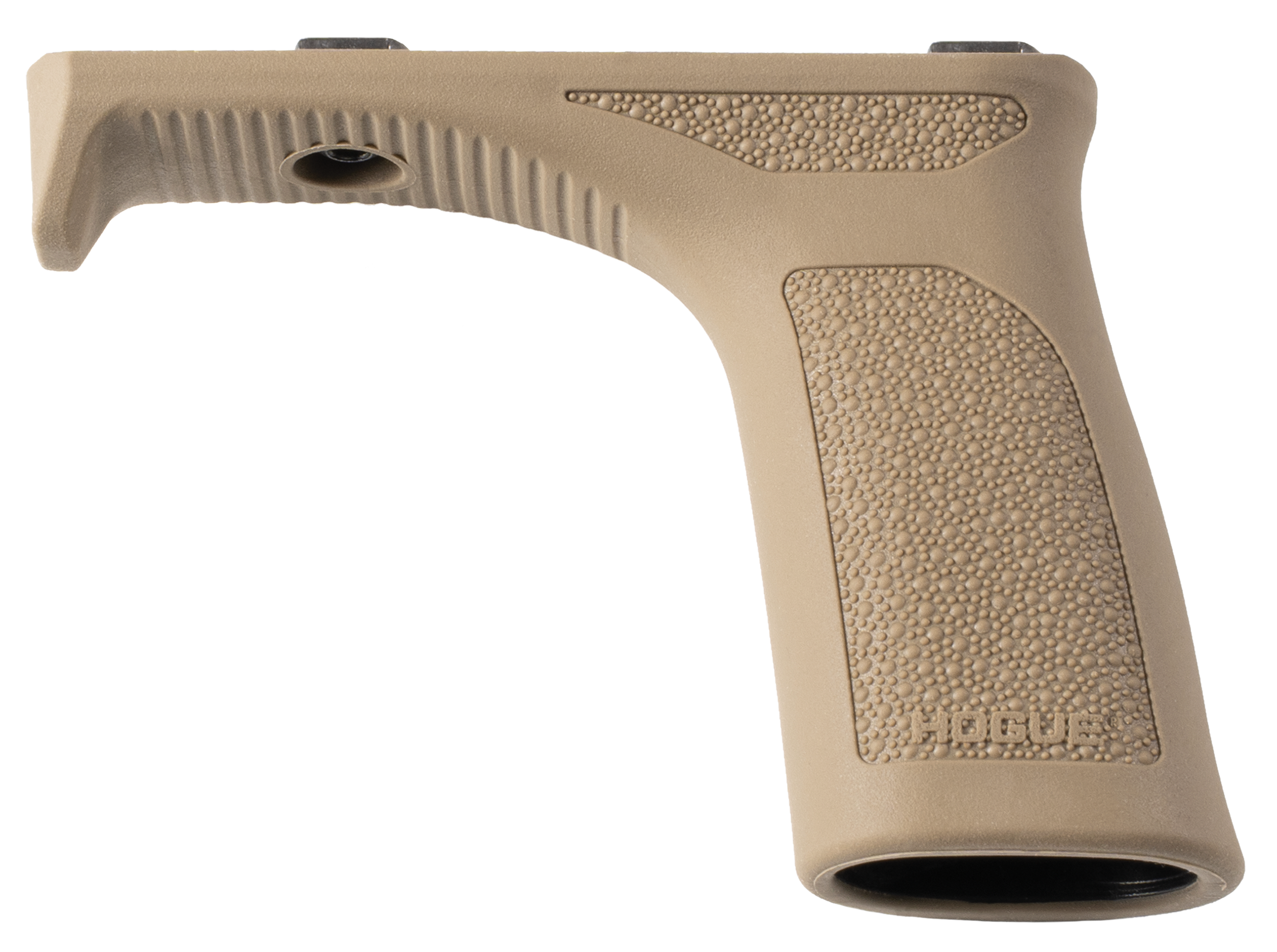 Hogue 13133 Hybrid Forend Grip FDE Overmolded Rubber