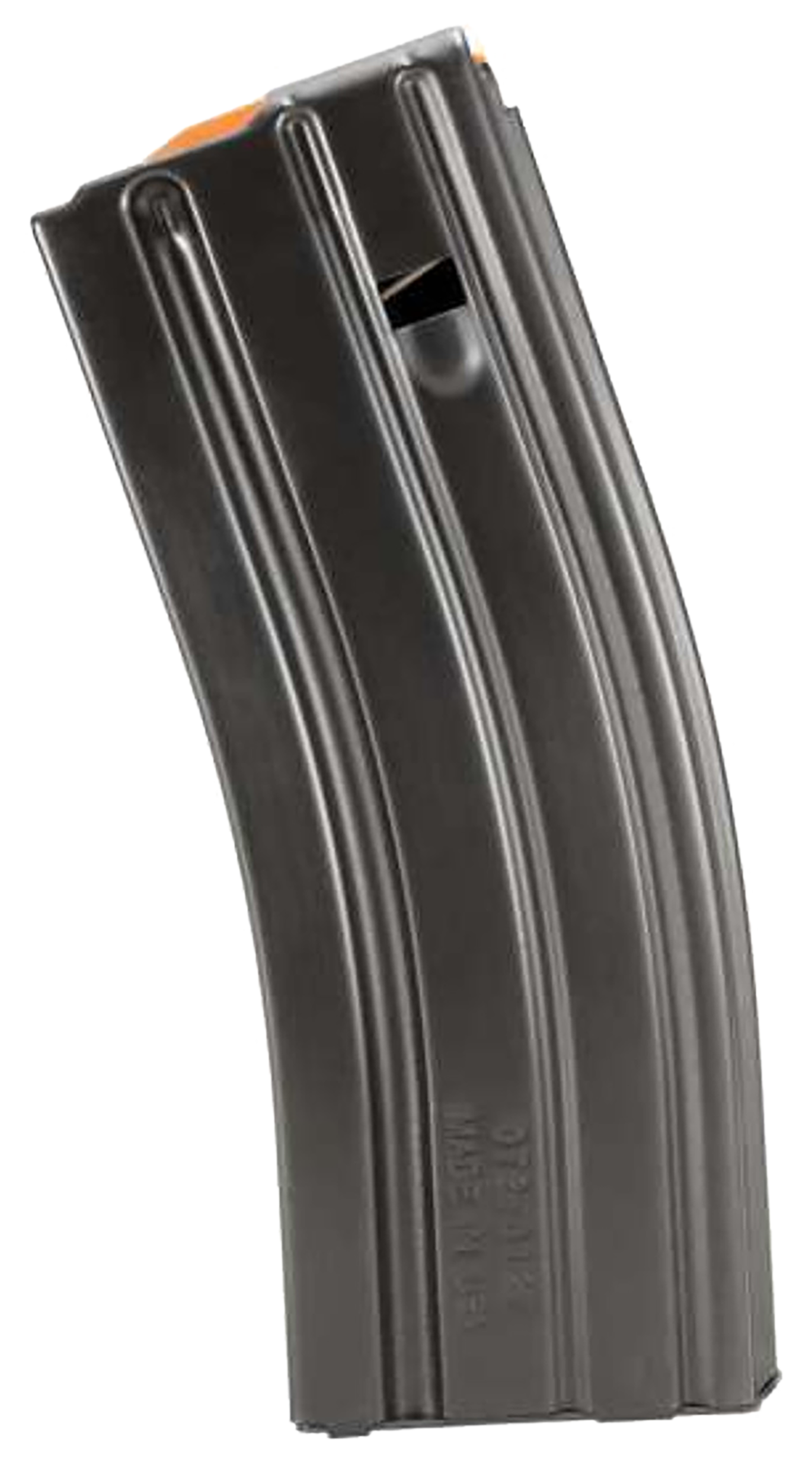 DuraMag 3023041178CPDL10 SS  10rd 223 Rem/5.56x45mm NATO for AR-15 Black w/ Orange Follower Detachable
