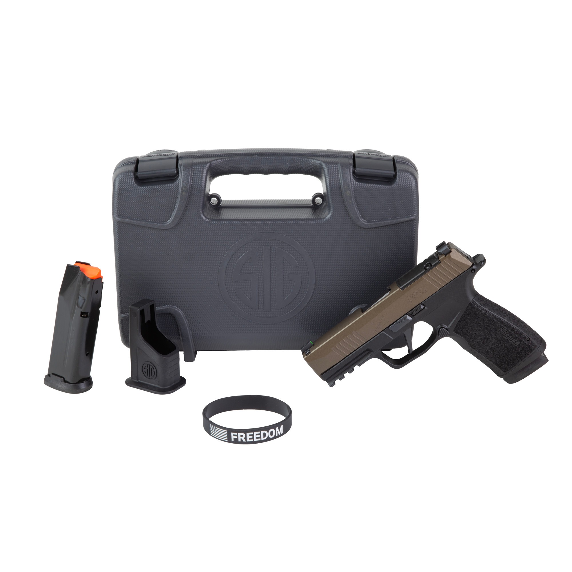 Sig Sauer P365 X-Macro Freedom 9mm 3.7" 17rd Bronze Pistol