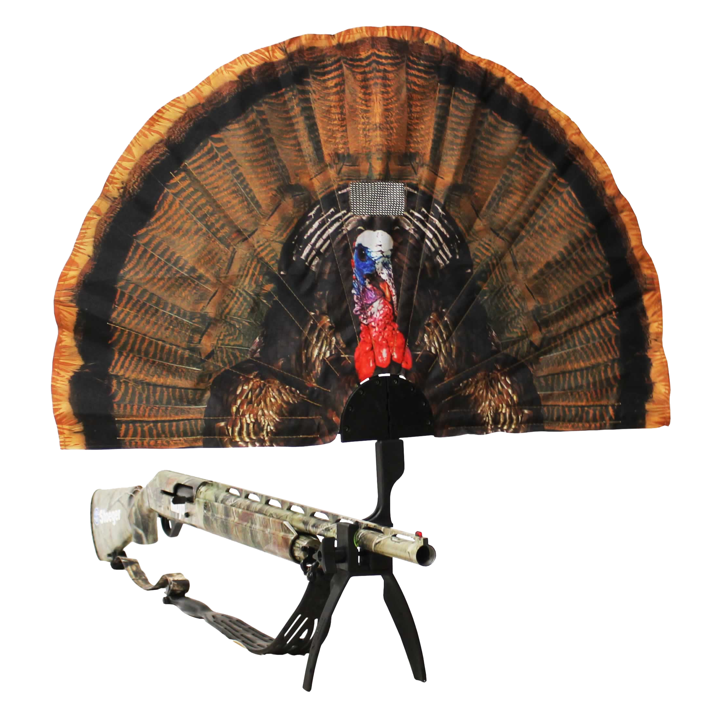 Mojo Outdoors HW2453 Tail Chaser Max  Turkey Species Multi Color Plastic