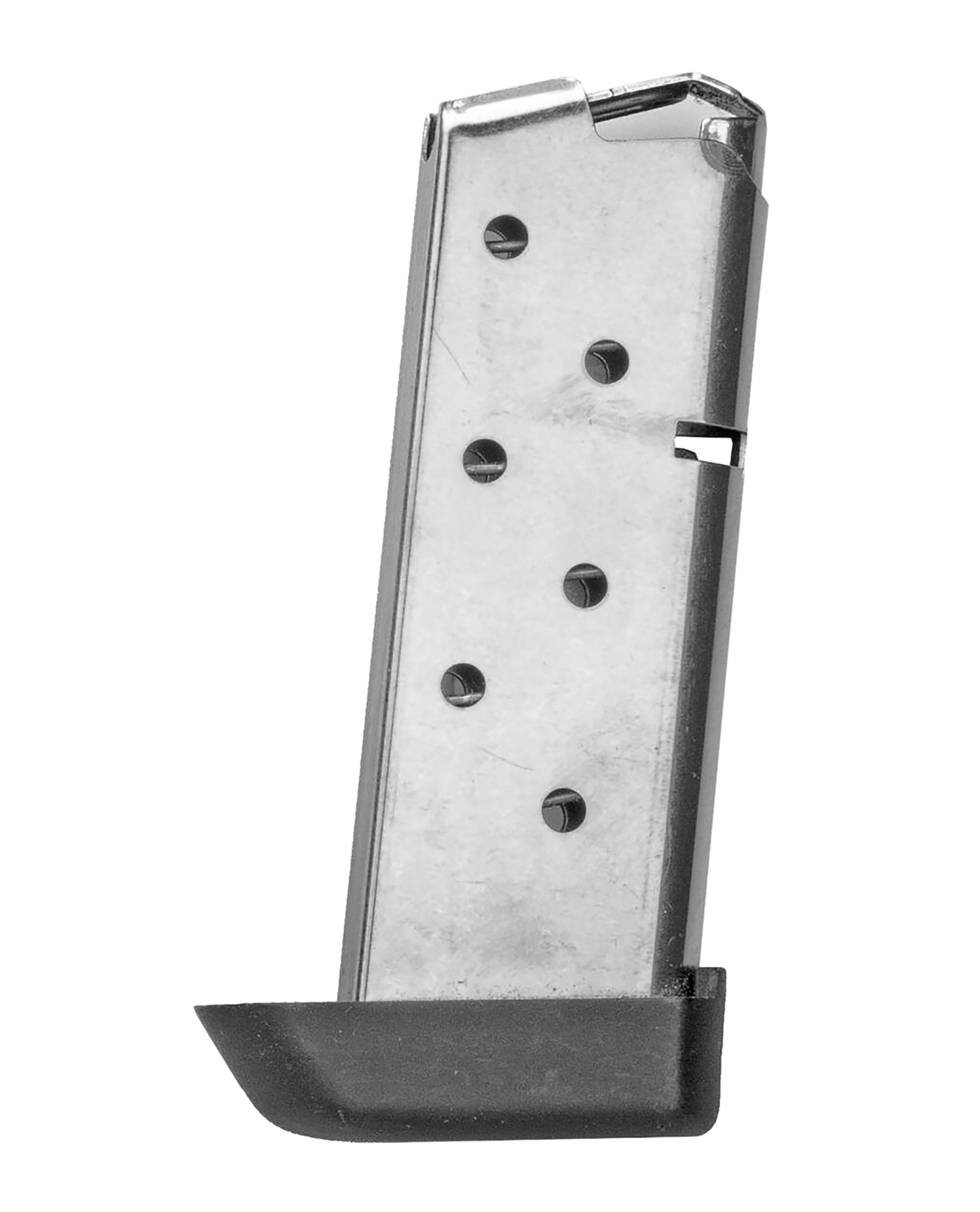 Kimber Mfg.,inc 1200164A Micro w/ Base Pad 7rd 380 ACP Silver Stainless Steel