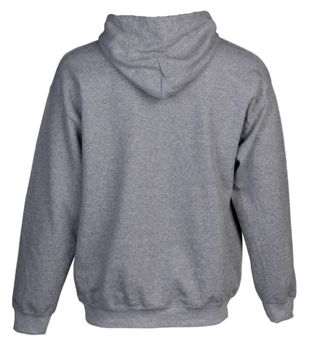 BROWNING HOODIE BRANDED BUCK MARK HEATHER GRAY XLARGE