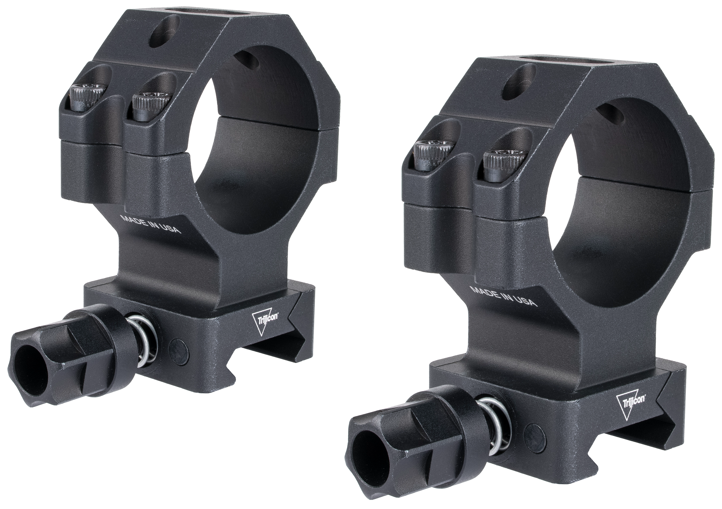 Trijicon AC22071 Scope Rings with Q-LOC Technology Matte Black 34mm Extra High