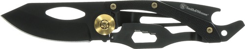 S&W KNIFE SMALL MULTI-TOOL FOLDER 2" BLADE W/POCKET CLIP!