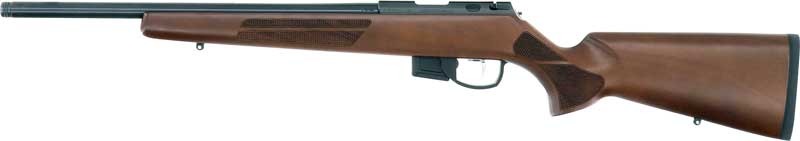 ANSCHUTZ 1761 HB 17HMR 18" TB BLUED/WALNUT CLASSIC 2-STG